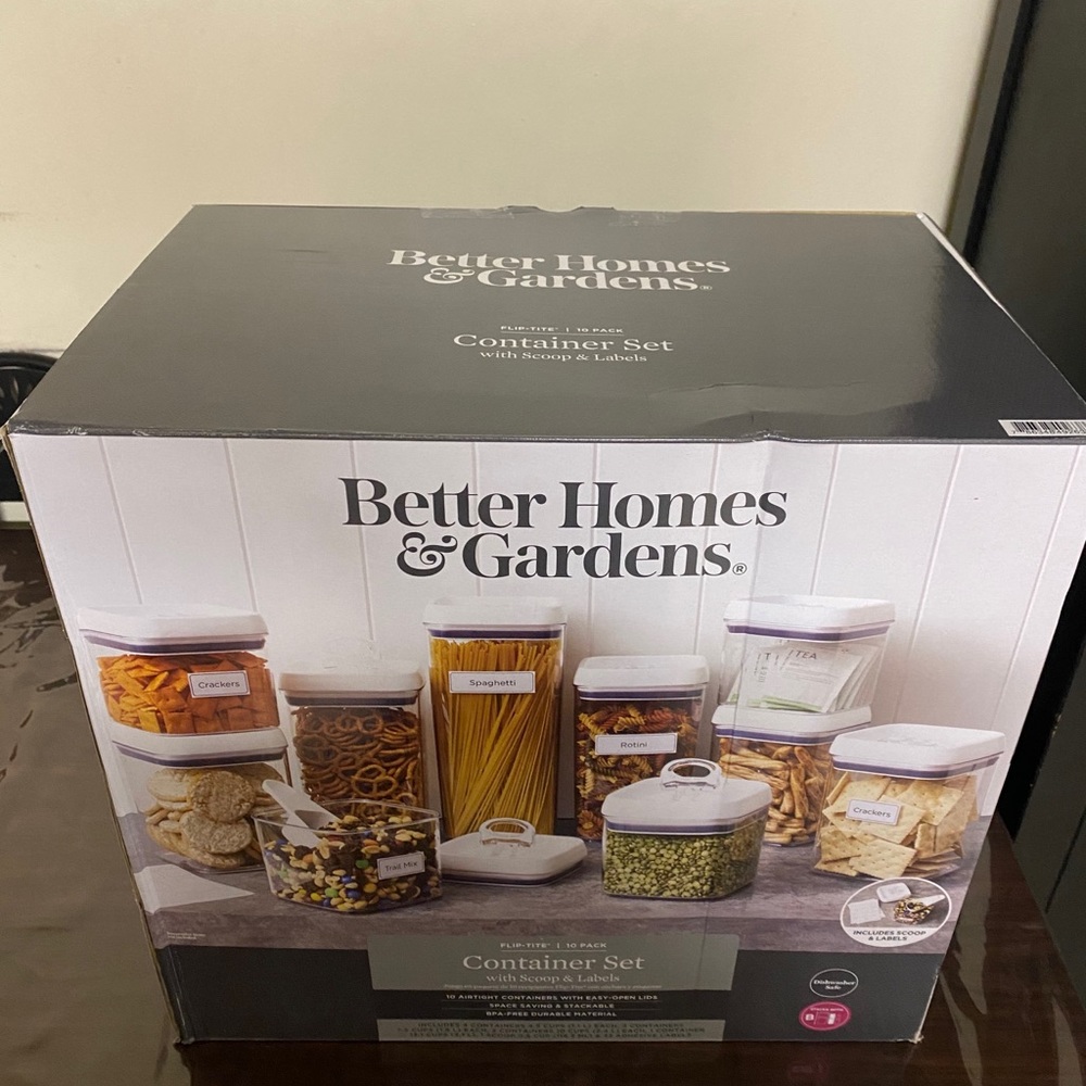 Better Homes & Gardens Flip-Tite 10-Canister Set - Picture 12 of 12